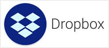 TwitterのDMにある動画をすべての端末で保存できる「Dropbox（ドロップボックス）」のロゴマーク